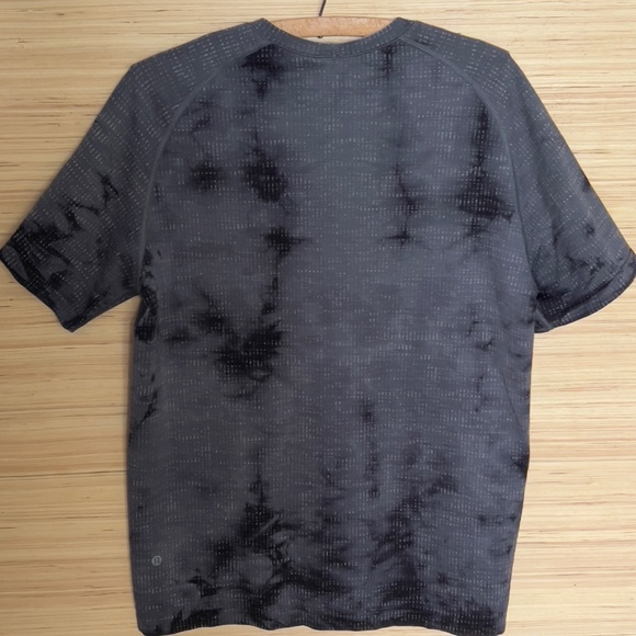 Lululemon Metal Vent Tech short sleeve crewneck top sz L Live in Practice gray - Picture 3 of 6